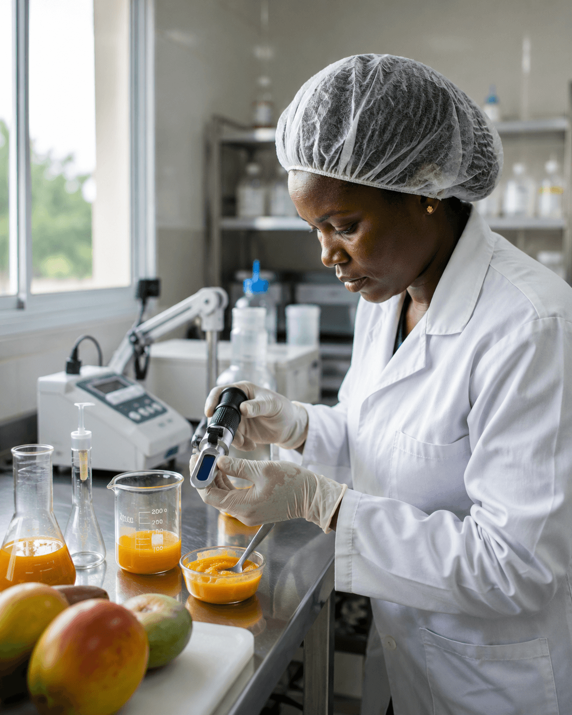 Contrôle qualité au laboratoire SM10 AGRO